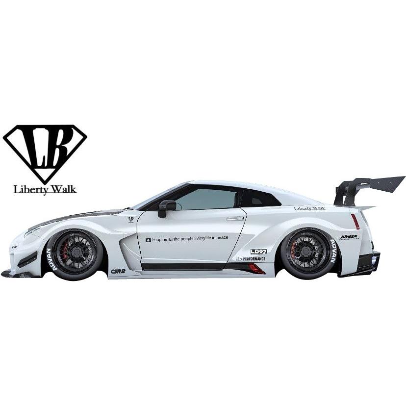 LB　35GT.R 1/64スケール CM MODEL「LB SILHOUETTE WORKS NISSAN 35GT-RR