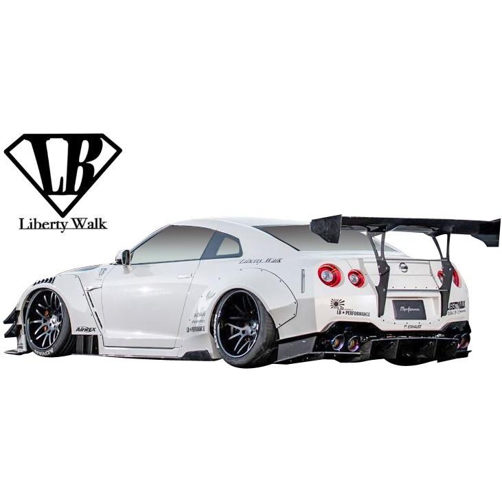 GT-R 【M's】日産 R35 (LB-WORKS) リアウイング Ver.3／／FRP製