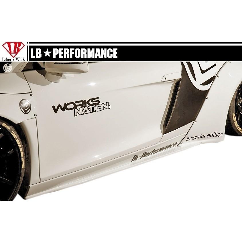 【M's】 アウディ R8 V8 LB WORKS フル エアロ 5点 ボディキット ／／ ワイド フェンダー キット LB パフォーマンス／Complete Body kit FRP リバティウォーク｜emuzu-international｜04