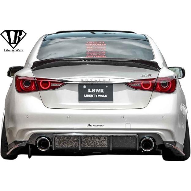 日産 V37 スカイライン リア スポイラー リヤ ウイング RV37 GT 黒 日産 V37 スカイライン リア スポイラー リヤ ウイング RV37 GT