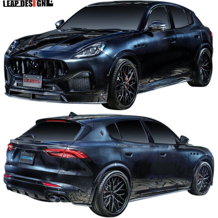 【M’s】 マセラティ グレカーレ 前期 (2022y-) LEAP DESIGN リアアンダースポイラー FRP リープデザイン エアロ パーツ SUV MASERATI Grecale｜emuzu-international｜02