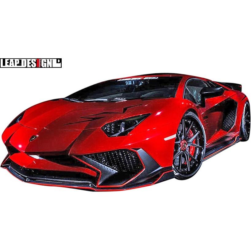 【M's】 ランボルギーニ アヴェンタドール LP750-4 SV (2015y-) LEAP DESIGN フルエアロ 4点 ／／ カーボン エアロ リープデザイン スーパーヴェローチェ｜emuzu-international｜04