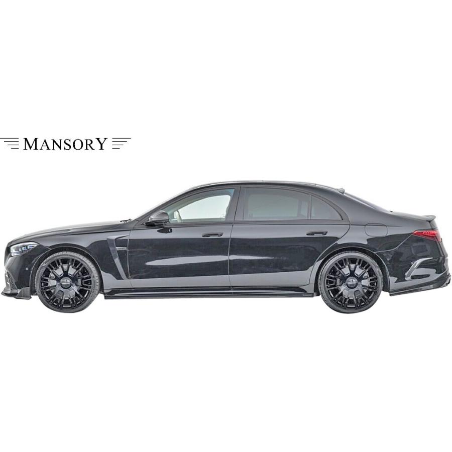 【M's】 W223 ベンツ “AMG-LINE” Sクラス ロング 前期 (2021y-) MANSORY フルエアロ 3点 ／／ マンソリー カーボン エアロ エアロキット セット S500 S400d｜emuzu-international｜03