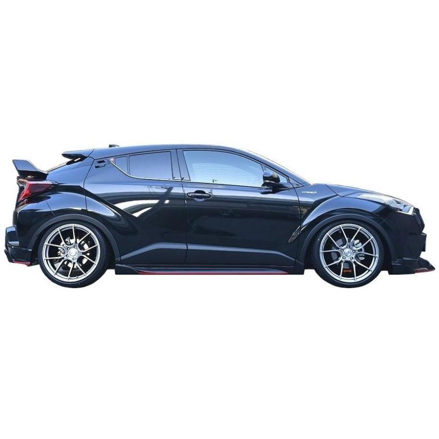 トヨタ C-HR リア ウイング 角度可変式 FRP 塗装済み 穴あけ不要 ／ TOYOTA CHR REAR WING SPOILER DBA-NGX50 DAA-ZYX10 ターボ ハイブリッド｜emuzu-international｜04