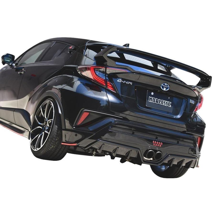 トヨタ C-HR リア ウイング 角度可変式 FRP 塗装済み 穴あけ不要 ／ TOYOTA CHR REAR WING SPOILER DBA-NGX50 DAA-ZYX10 ターボ ハイブリッド｜emuzu-international｜05