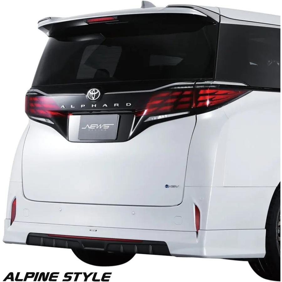 アルファード 【M's】 40系 前期 (2023.6-) ALPINE STYLE リアハーフ