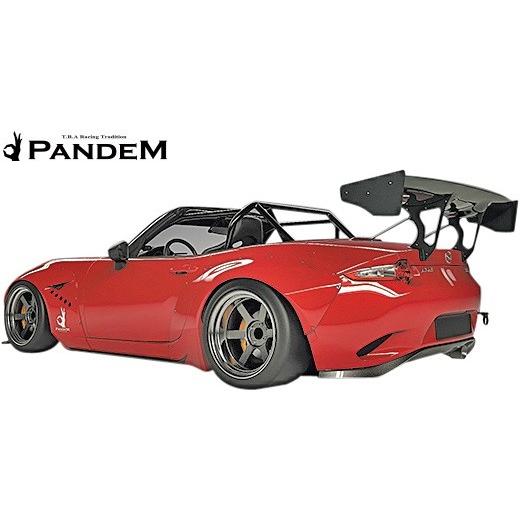 マツダ MX5 ND5RC Rスタイル GTウイング frp ロードスター 【M's】マツダ MX-5 ND (2015y-)PANDEM GTウイング FRP製
