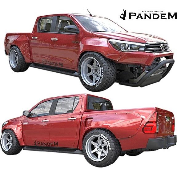 ハイラックス 【M's】トヨタ GUN125 (H29.9-R2.7) PANDEM ワイド
