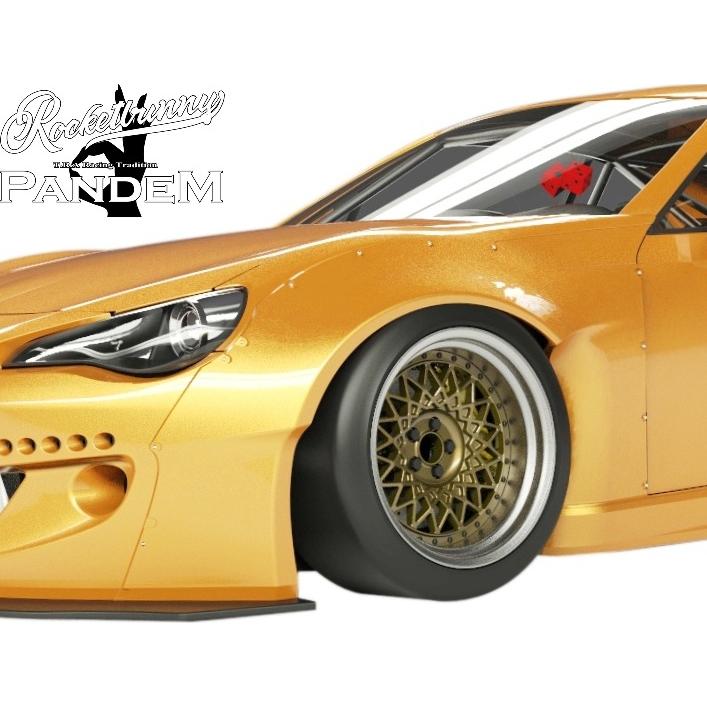 みんみん様　オーダー専用 86 【M's】 トヨタ ZN6 PANDEM V2 フロント フェンダー オーバー