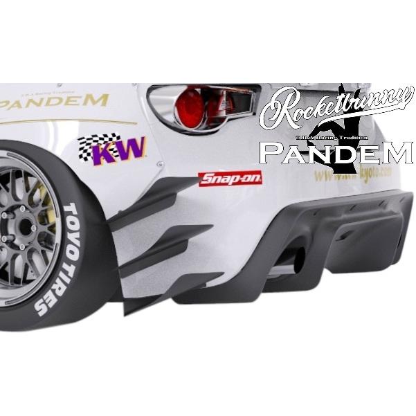 86 【M's】 トヨタ ZN6 (2012.4-2021.10) PANDEM V3 リアカナード リヤ