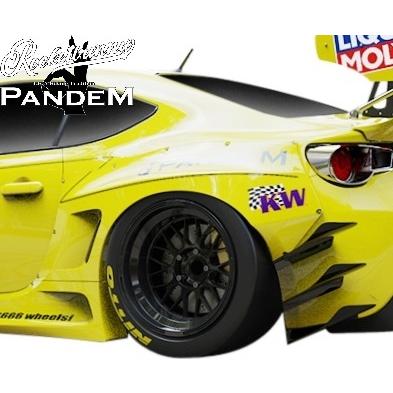 86 【M's】 トヨタ ZN6 (2012.4-2021.10) PANDEM V3 リア フェンダー