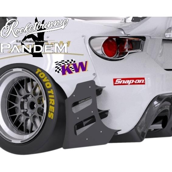 86 【M's】 トヨタ ZN6 (2012.4-2021.10) PANDEM V3.5 リアカナード