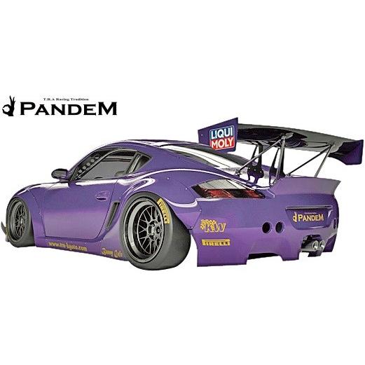 M's】ポルシェ ケイマン 987 (2005y-) PANDEM リアフェンダー 左右