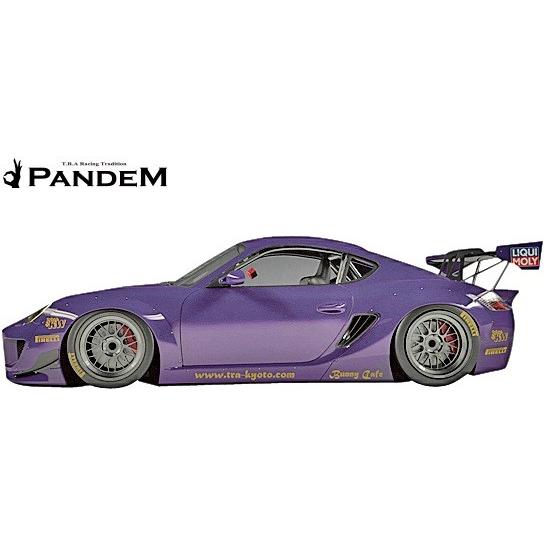 M's】ポルシェ ケイマン 987 (2005y-) PANDEM リアフェンダー 左右