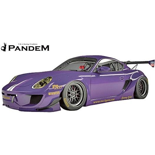 M's】ポルシェ ケイマン 987 (2005y-) PANDEM サイドステップ 左右 FRP
