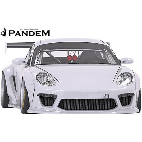 M's】ポルシェ ケイマン 987 (2005y-) PANDEM V2 GTウイング FRP製 TRA