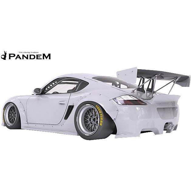 新品未使用！ 【Ms】ポルシェ ケイマン 987 (2005y-) PANDEM V2 サイドステップ 左右／／FRP製 TRA京都 パンデム エアロ サイドスカート 【Y9214084275】(32384円)