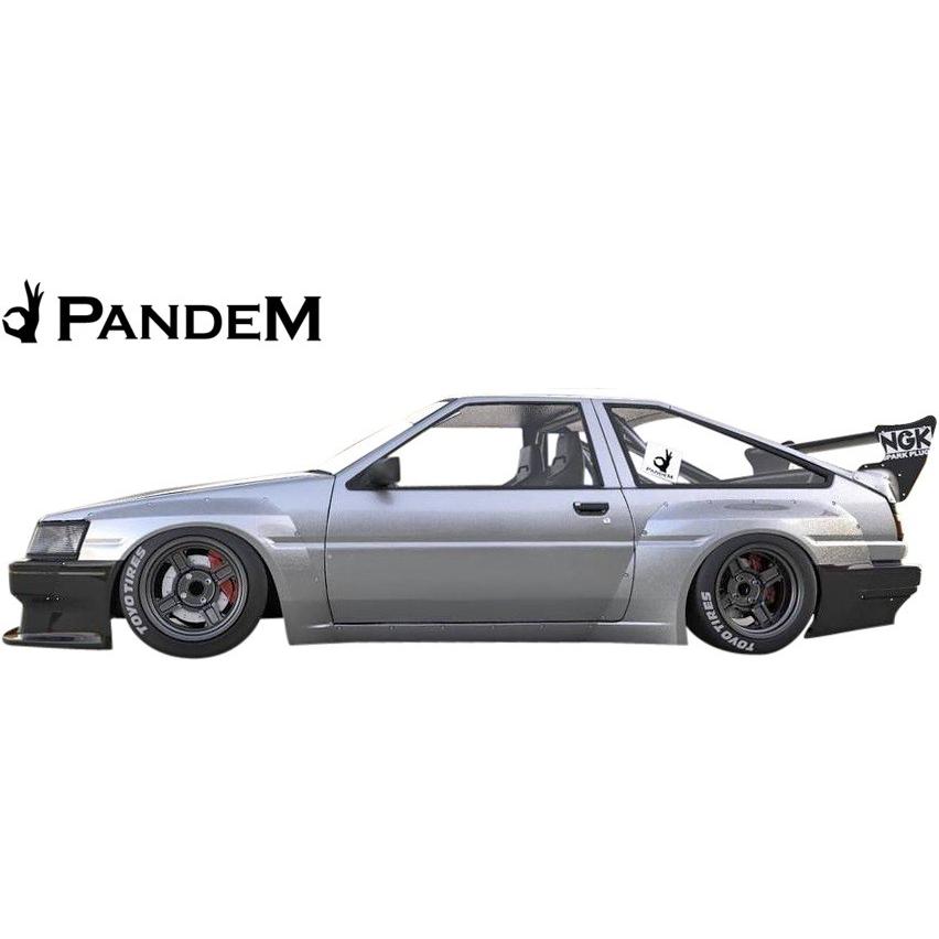 86 【M's】トヨタ AE86 カローラレビン 後期 PANDEM リアウイング