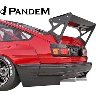 86 【M's】トヨタ AE86 スプリンタートレノ 後期 PANDEM リアウイング