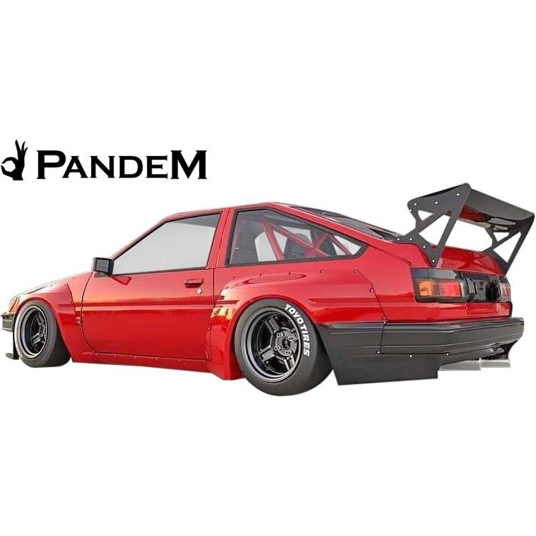 86 【M's】トヨタ AE86 スプリンタートレノ 後期 PANDEM リアウイング