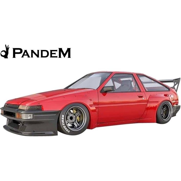 86 【M's】トヨタ AE86 スプリンタートレノ 後期 PANDEM リアウイング