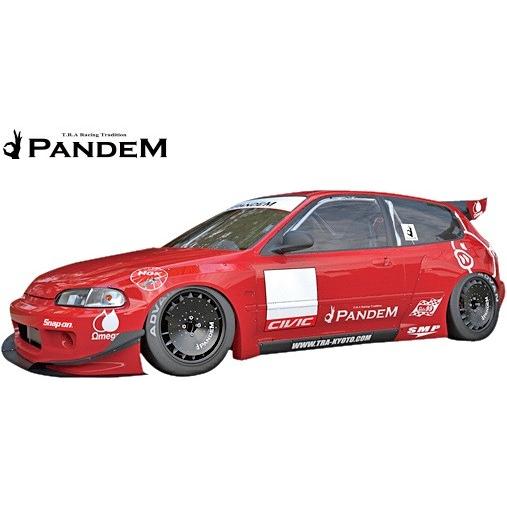 シビック 【M's】ホンダ EG (1991y-1995y) PANDEM サイドステップ 左右
