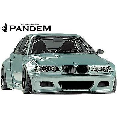 フロントフェンダー右　 E46　クーペ BMW 【M's】E46 BMW M3 クーペ (2000y-2006y) PANDEM フロント