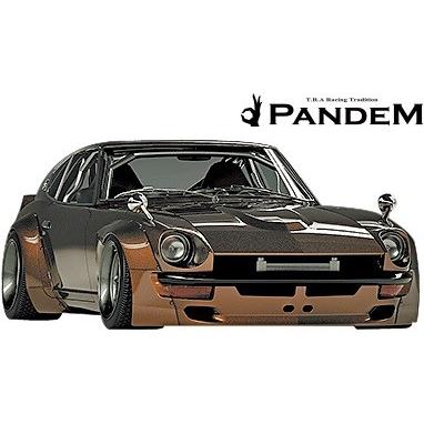 【M's】日産 フェアレディZ 240Z (S30Z) PANDEM ワイドボディキット5点 (F+FB+FF+RF+W)／／FRP製 ハチロク TRA京都 パンデム エアロ フルエアロ｜emuzu-international