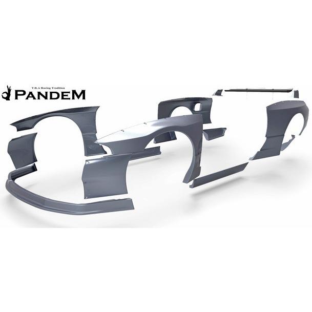 GT-R 【M's】ニッサン R32 (1989y-1994y) PANDEM サイドエアロ 左右