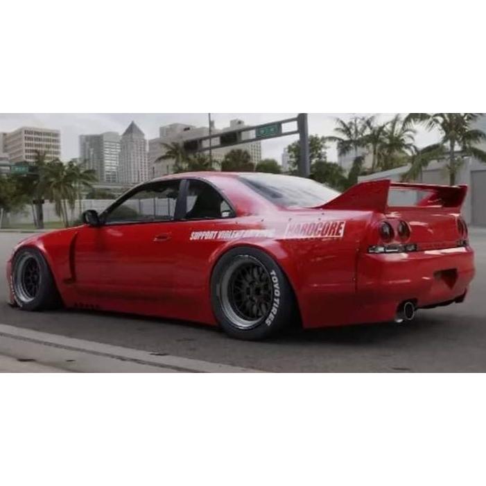 GT-R 【M's】 NISSAN R33 スカイライン (1995y-1998y) PANDEM サイド