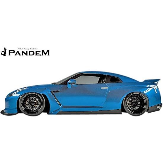 GT-R 【M's】NISSAN R35 PANDEM ダックテールウイング FRP TRA京都