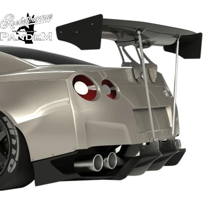 GT-R 【M's】 日産 R35 (2007.12-2025.8) PANDEM V1.0 リア