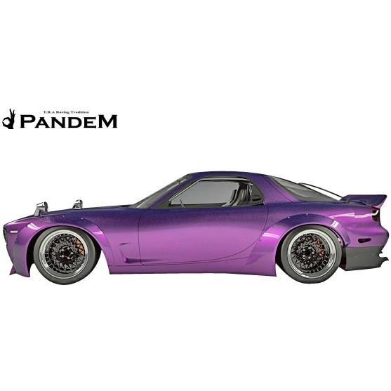 【M's】マツダ RX-7 FD3S (1991y-2002y) PANDEM BOSS リア ディフューザー／／リヤ MAZDA アンフィニ RX7  FRP製 TRA京都 パンデム