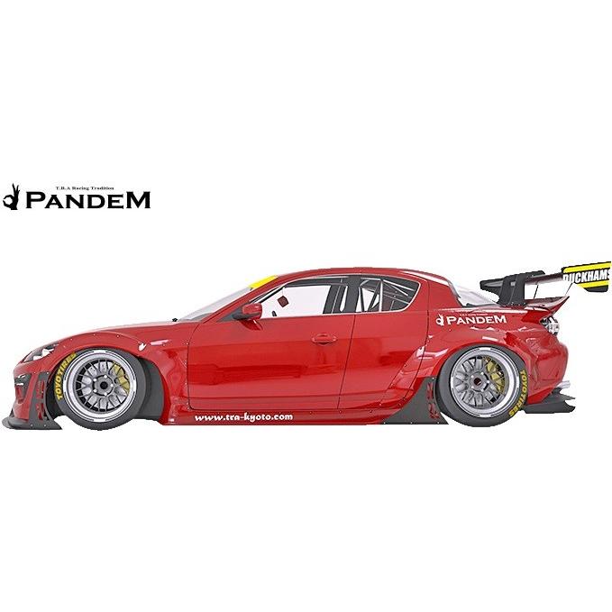 【M's】マツダ MAZDA RX-8 後期 SE3P (2008y-2012y) PANDEM ワイドボディキット 12点／／RX8 FRP製 TRA京都 パンデム エアロ オーバーフェンダー｜emuzu-international｜04