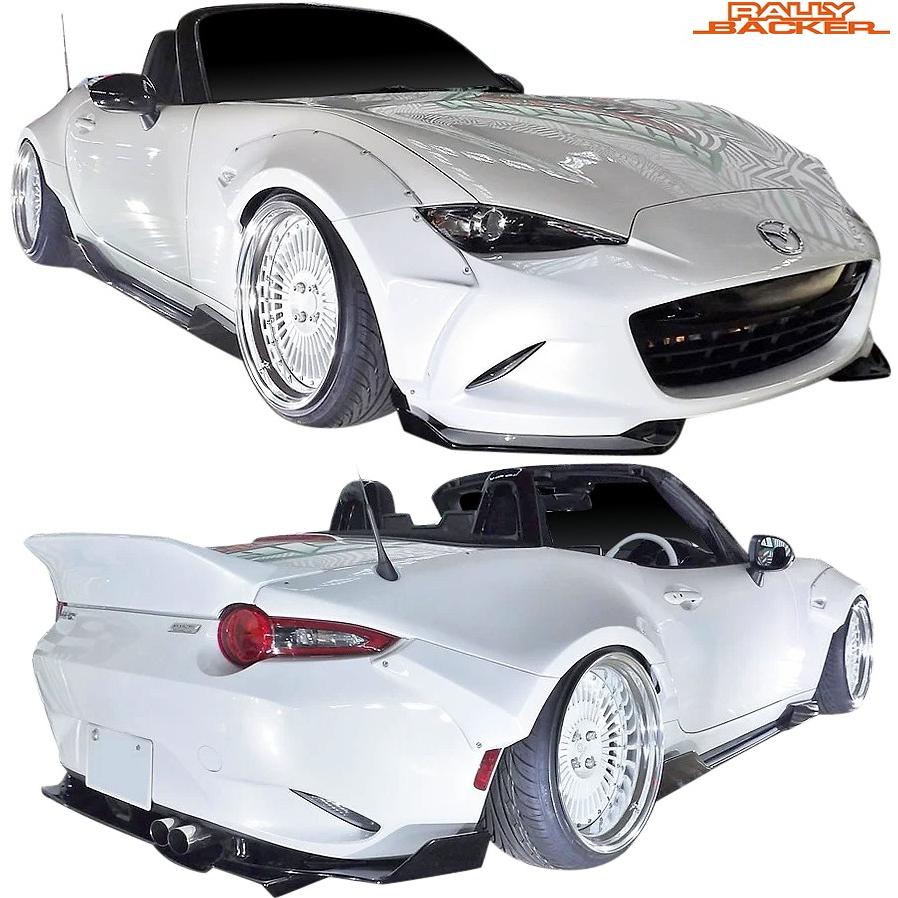ロードスター 【M's】マツダ MX-5 ND (2015.5-) RALLY BACKER オーバー