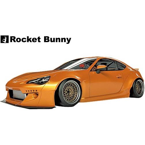 【M's】トヨタ 86 / スバル BRZ (ZN6/ZC6) Rocket Bunny Ver.2 フロントバンパースポイラー／／FRP製 TRA京都 ロケットバニー ロケバニ エアロ｜emuzu-international｜02