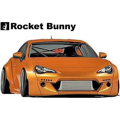 86 【M's】トヨタ / スバル BRZ (ZN6/ZC6) Rocket Bunny Ver.2 リア