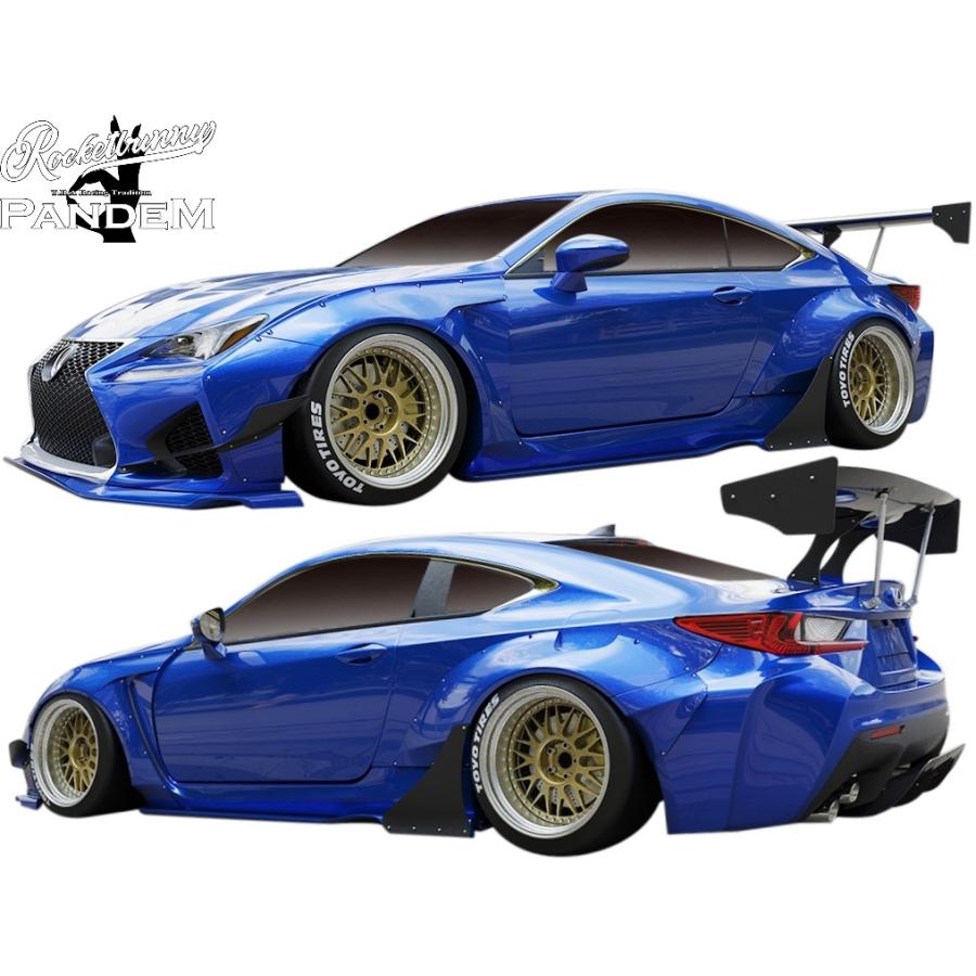 テツジン レクサスRCfロケバニ風 RCF 【M's】 レクサス RC F USC10 前期 (2014.10-2018.10) Rocket