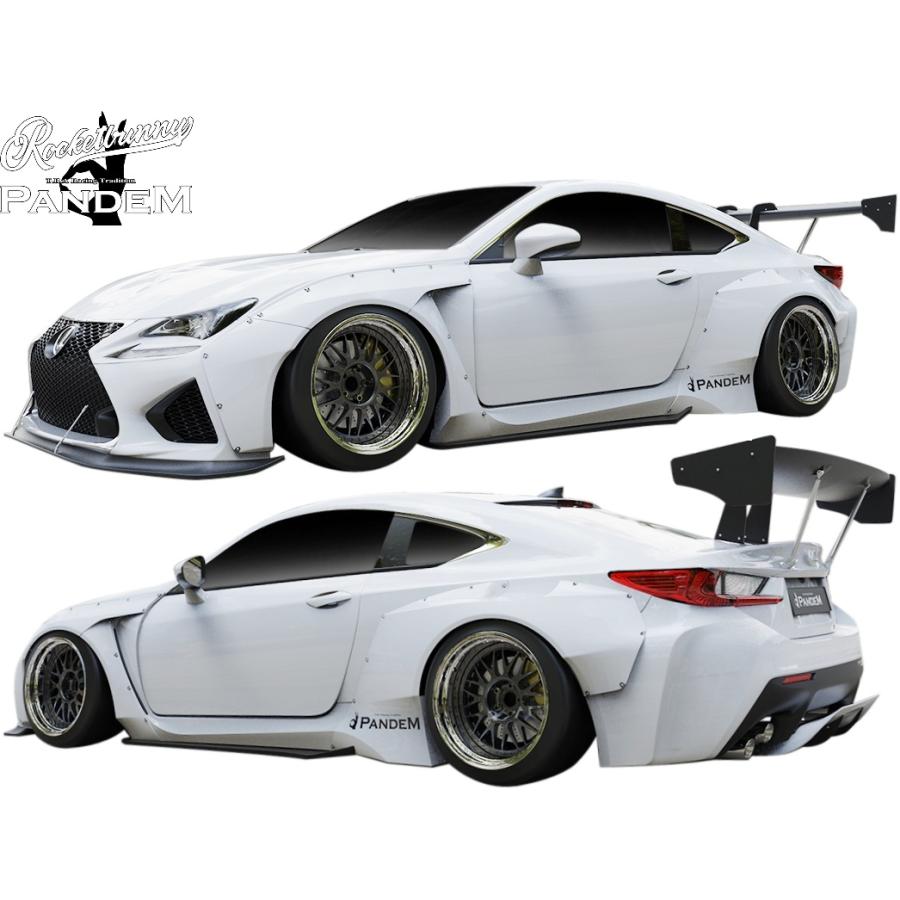 テツジン レクサスRCfロケバニ風 RCF 【M's】 レクサス RC F USC10 前期 (2014.10-2018.10) PANDEM V2