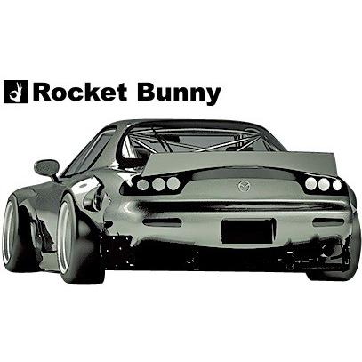 マツダ  RX-7 FD3S ロケットバニー リアデュフューザー 未使用 マツダ（Mazda） 【M's】マツダ RX-7 FD3S (1991y-2002y) Rocket Bunny