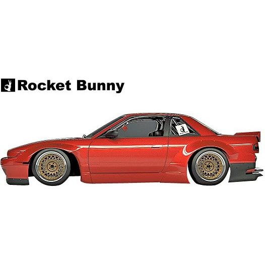 【M's】日産 S13 シルビア (1988y-1993y) Rocket Bunny Ver.2 ワイドボディキット 6点 ／／FRP製 TRA京都 ロケットバニー ロケバニ エアロ｜emuzu-international｜02