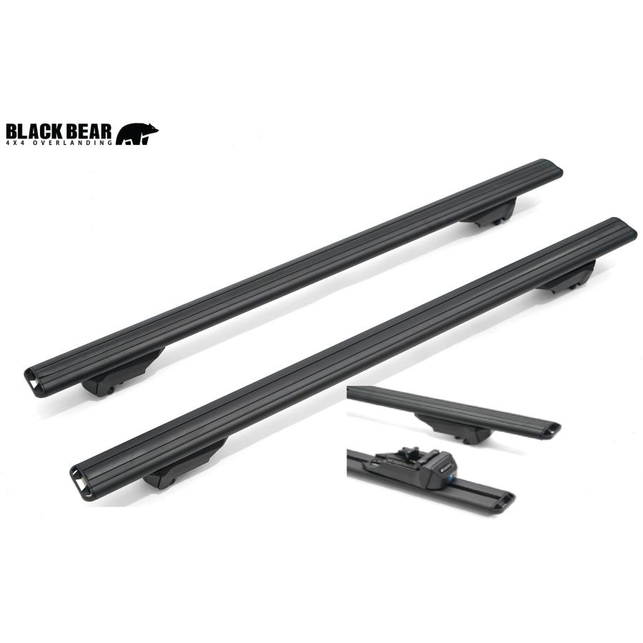LANBO 【M's】 LANBO BLACK BEAR システムキャリア ルーフレール用