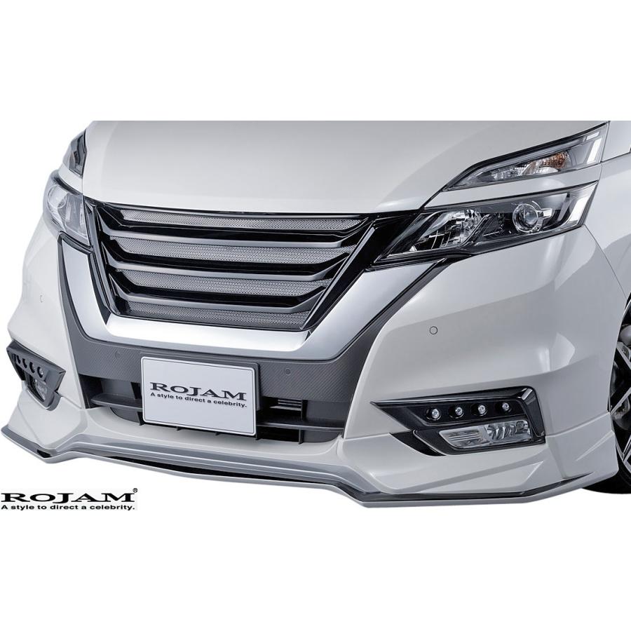 セレナ 【M's】日産 C27 (2016/8-) ROJAM IRT エアロ 3点キット LED