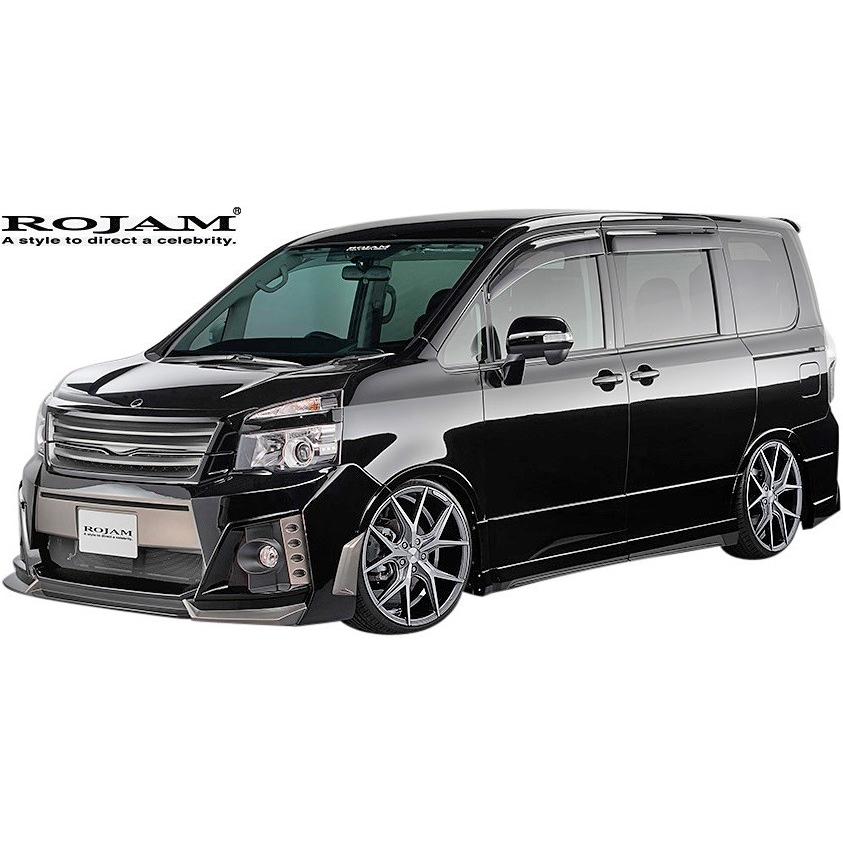 ヴォクシー70系フロントグリル rojam黒 エアロ VOXY/ヴォクシー70系前期 | ホイール・エアロパーツ・マフラー