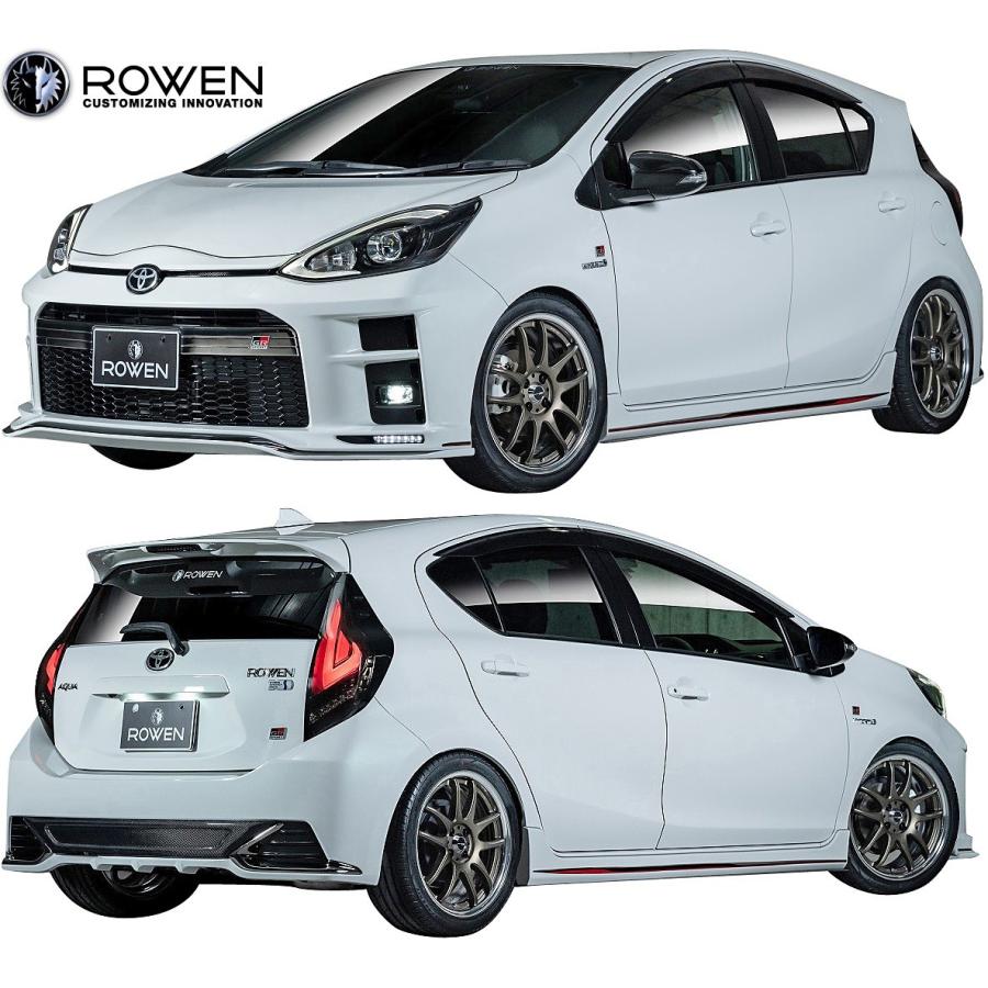 M S トヨタ アクア Gr Sport Nhp10 17 11 Rowen エアロ 4点セット Frp Wet Carbon カーボン ローウェン フルエアロ Rowen Aqua Gr 4set エムズインターナショナル 通販 Yahoo ショッピング