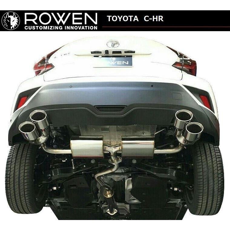 M's】トヨタ C-HR ターボ車用 ROWENエアロ専用 両側 4本出し M's】トヨタ C-HR ターボ車用 ROWENエアロ専用 両側 4本出し