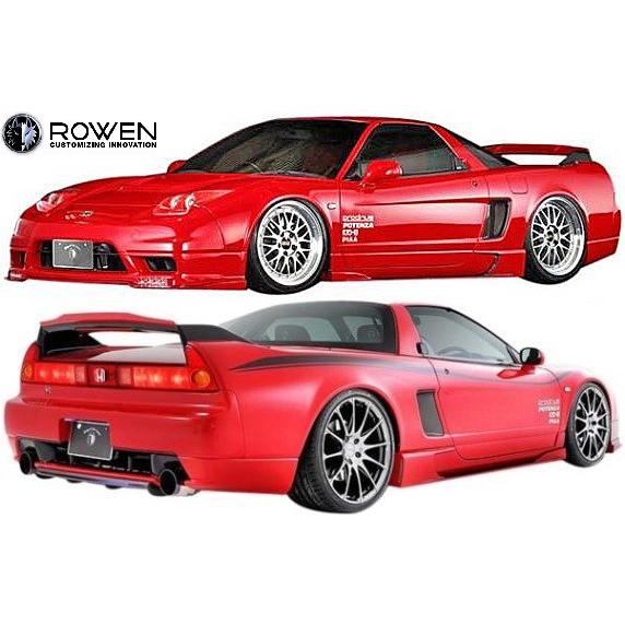 NSX 【M's】ホンダ NA2 (2002.05-2005.12) ROWEN エアロキット 3点 (FS
