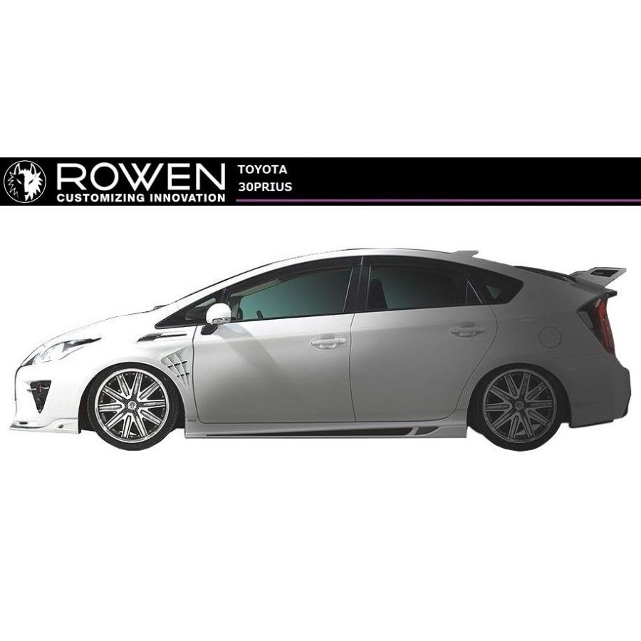 【M's】30 プリウス G's マフラー アタッチメント ／ ROWEN／ロエン エアロ専用 ／／ ECO-SPO Edition RR ／ トヨタ TOYOTA PRIUS ZVW 1T007P01｜emuzu-international｜04