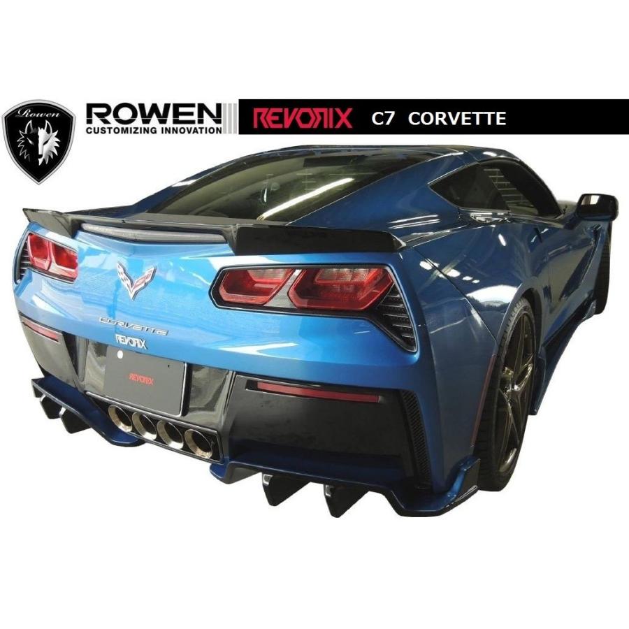 M's】 REVORIX C7 コルベット トランク スポイラー ROWEN ロエン