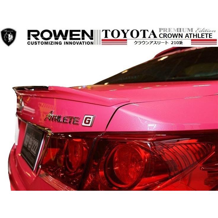 M's】 クラウン アスリート 210系 トランクスポイラー / ROWEN ...
